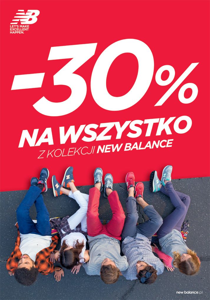 PROMOCJA -30% na marki New Balance – JacekBiega